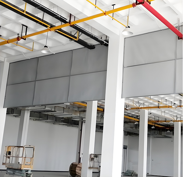 防火布黄南挡烟垂壁 防火布黄南挡烟垂壁